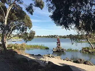 Main Lake at Waterways, Victoria