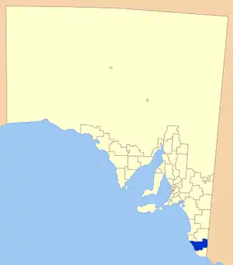Position of the Wattle Range Council