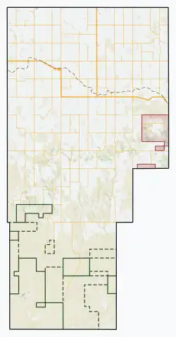 Glentworth is located in Waverley No. 44