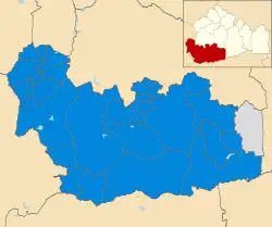 2011 results map