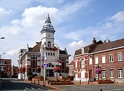 The town hall in Wavrin