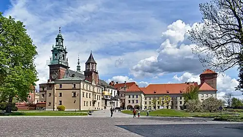 Outer courtyard