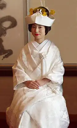 Japanese formal wedding dress still used today.