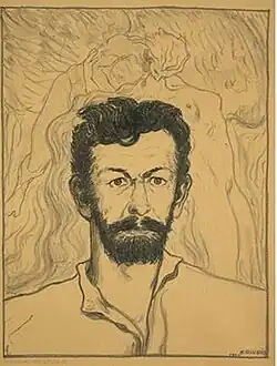 Portrait of Richard Dehmel