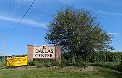 Welcome sign