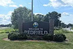 Welcome sign