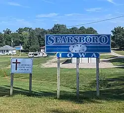 Welcome sign