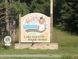 Welcome sign