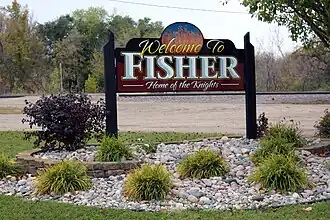 Welcome sign
