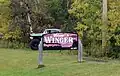 Welcome sign