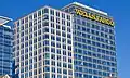 The Wells Fargo signage
