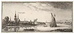 Plate made by Wenzel Hollar 1607-1677