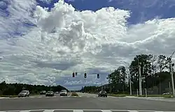 Street scene in Wesley Chapel