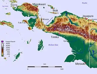 Image 10The rugged and mountainous topography of Western New Guinea. (from Western New Guinea)