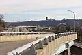 Highway approaching the bridge