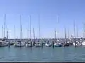 West Gate Bridge seen from Williamstown