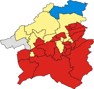 2003 results map
