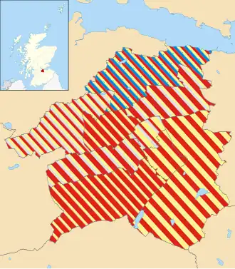 2007 results map