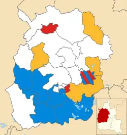 2018 results map