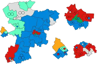 2023 results map