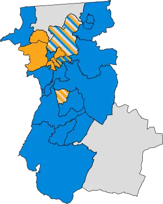 2007 results map