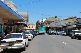 Main Street (Newell Highway) in West Wyalong