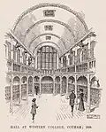 Western College, Bristol, Hall, 1906