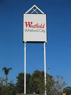 The sign of Westfield Whitford City