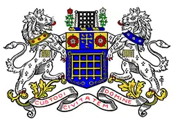 The Arms of The Metropolitan Borough of Westminster