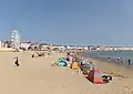 Weymouth beach in August 2025