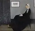 Arrangement in Grey and Black No. 1 (1871), better known as Whistler's Mother, a portrait of Anna McNeill Whistler by her son, James McNeill Whistler