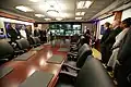 The Situation Room, newly renovated during the presidency of George W. Bush