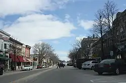 Main Street in downtown Whitewater