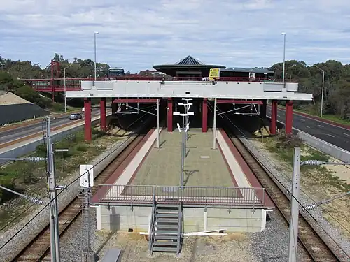 Whitfords station platform