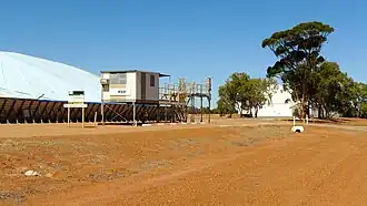 Wialki grain receival point, 2014