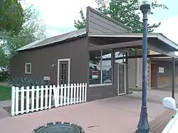 Old Barber Shop, also known as the "Helm Barber Shop", built 1910 and located at 68 Frontier. The property was listed in the National Register of Historic Places on July 10, 1986. Reference number #86001585.