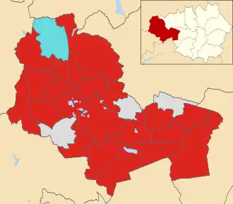 2011 results map