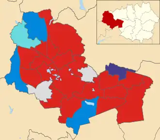 2018 results map