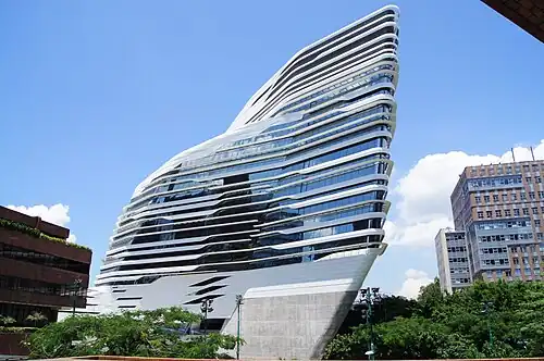 Jockey Club Innovation Tower at the Hong Kong Polytechnic University (2007–2014)
