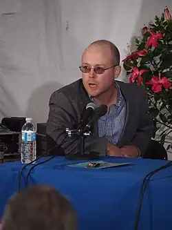 Hylton at the 2014 Gaithersburg Book Festival