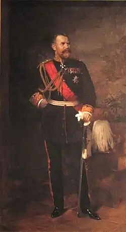 King William II of W in an 1896 painting