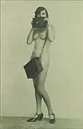Nackt hinter der Kamera, Das Leben, vol. 5. 1927/28, nr. 6, Dezember, p. 22