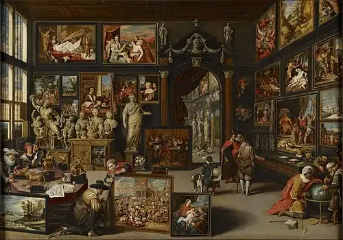 Willem van Haecht Apelles Painting Campaspe (c. 1630)