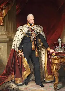 Portrait of William IV, c.1830