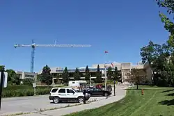 The view from Inner Circle Rd