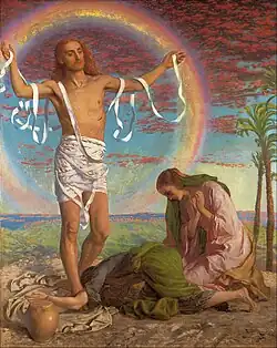 Christ and the Two Marys (1847 and 1897)