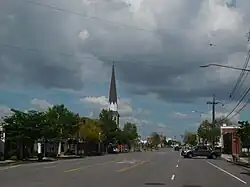 Downtown Williamsville along NY 5