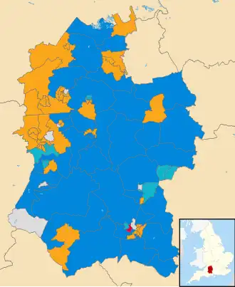 2025 results map