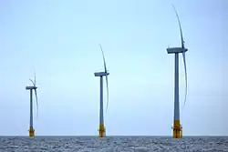 Image 44Offshore horizontal-axis wind turbines (HAWTs) at Scroby Sands Wind Farm, England (from Wind turbine)