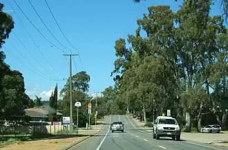 Western end of Windebanks Drive